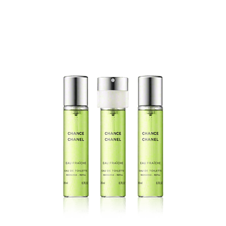 Chanel Chance Eau Fraîche Nachfüllung EdT Taschenspray (3 x 20 ml)