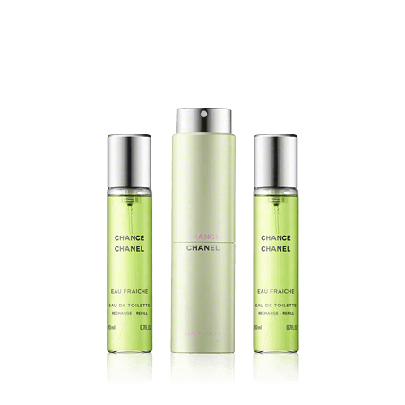 Chanel Chance Eau Fraîche EdT Taschenspray (nachfüllbar) (3 x 20 ml)