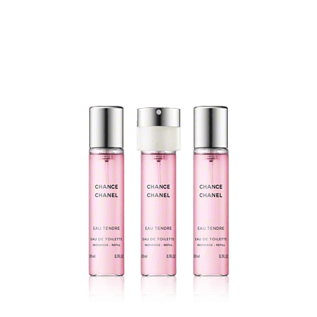 Chanel Chance Eau Tendre Nachfüllung EdT Taschenspray (3 x 20 ml)