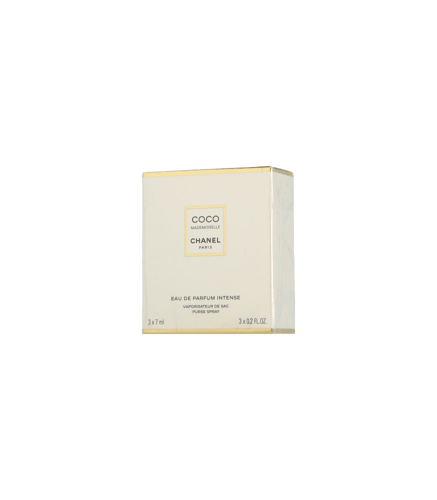 Chanel Coco Mademoiselle Eau de Parfum Intense Fragrance on Chain Purse Spray (3 x 7 ml)