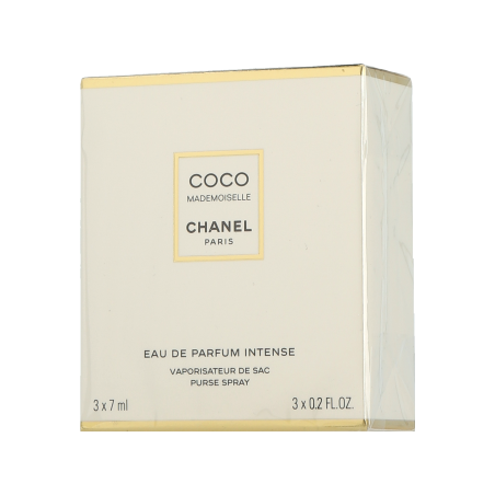 Chanel Coco Mademoiselle Eau de Parfum Intense Fragrance on Chain Purse Spray (3 x 7 ml)