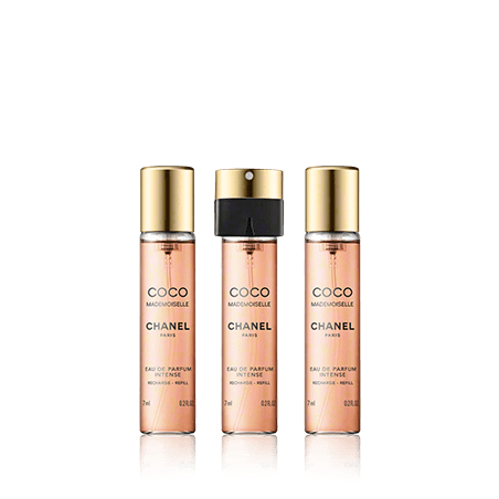 Chanel Coco Mademoiselle Eau de Parfum Intense Mini Twist & Spray Refill (3 x 7 ml)
