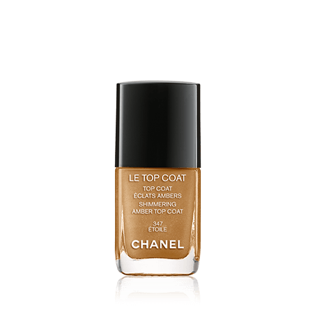 Chanel Maniküre Le Top Coat Shimmering Amber 347 Étoilé (13 ml)
