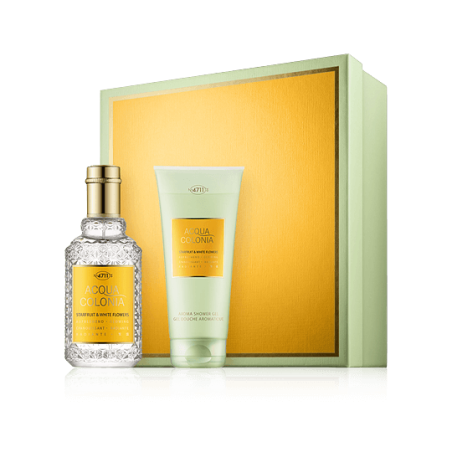Acqua Colonia 4711 Starfruit & White Flowers 50 ml EdC Set mit Shower Gel