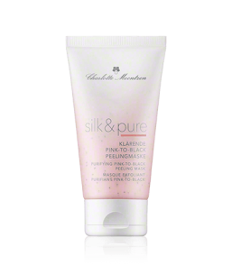 Charlotte Meentzen Silk & Pure Klärende Pink-To-Black Peelingmaske (50 ml)
