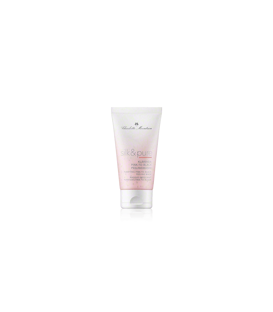 Charlotte Meentzen Silk & Pure Klärende Pink-To-Black Peelingmaske (50 ml)
