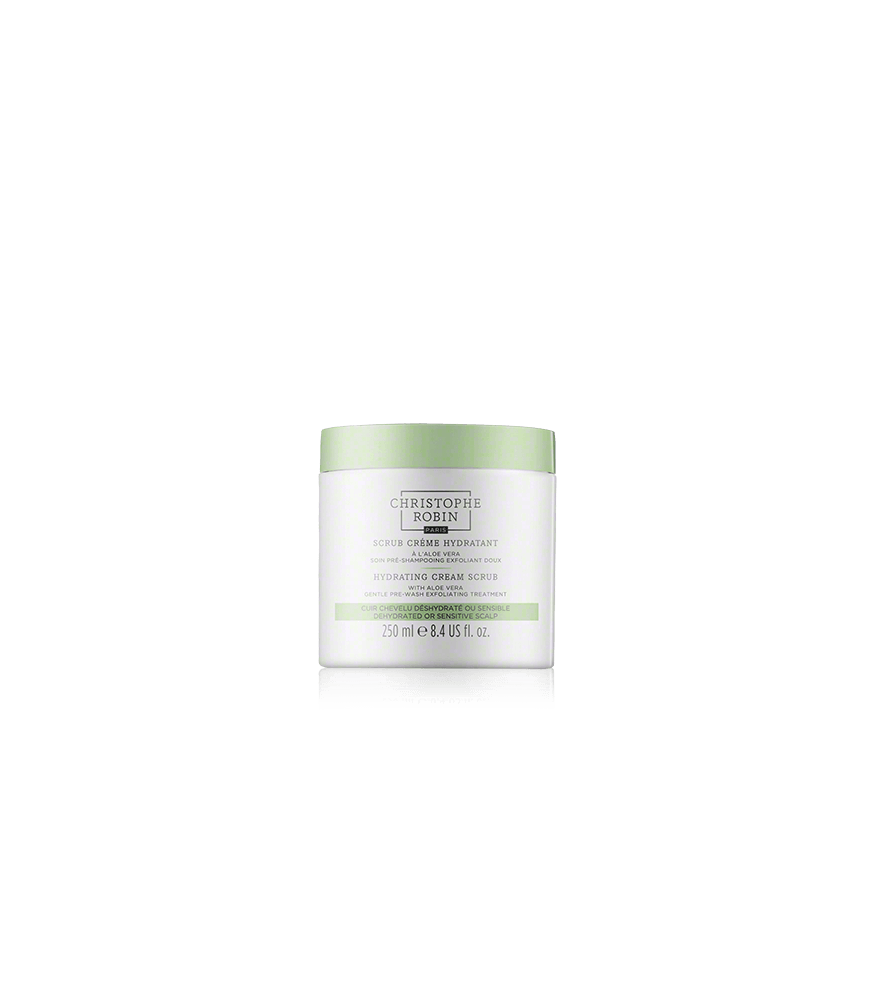 Christophe Robin Hydrating Cream Scrub with Aloe Vera (250 ml)