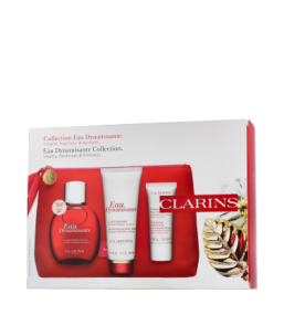 Clarins Eau Dynamisante Set mit Eau de Soins Spray & Lait Hydratant