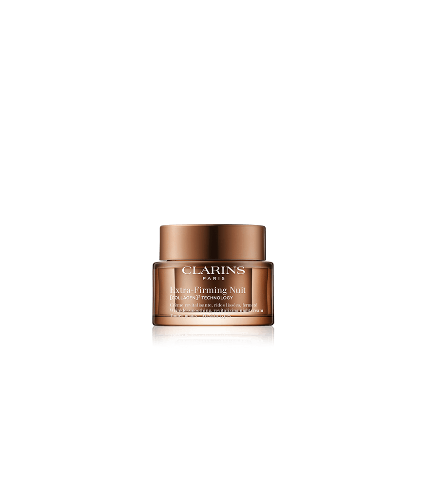 Clarins Extra-Firming [Collagen]³ Technology Crème Nuit Toutes Peaux Rechargeable (50 ml)