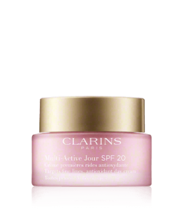Clarins Multi-Active Jour SPF 20 Crème Premières Rides Antioxydante toutes peaux (50 ml)