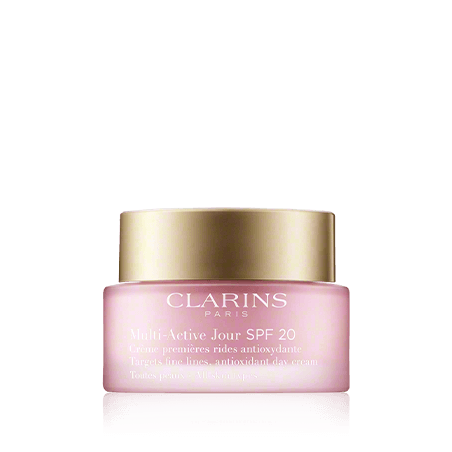 Clarins Multi-Active Jour SPF 20 Crème Premières Rides Antioxydante toutes peaux (50 ml)