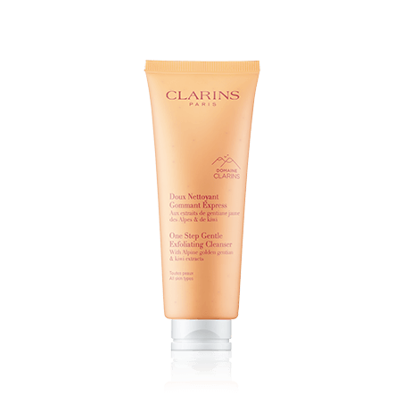 Clarins Nettoyage de Visage Doux Nettoyant Gommant Express - Toutes Peaux (125 ml)