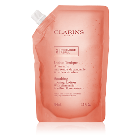 Clarins Nettoyage de Visage Lotion Tonique Apaisante - Recharge (400 ml)