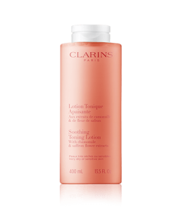 Clarins Nettoyage de Visage Lotion Tonique Apaisante - Rechargeable (400 ml)