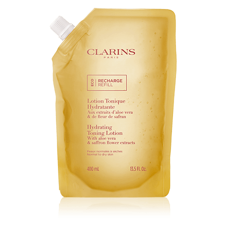 Clarins Nettoyage de Visage Lotion Tonique Hydratante - Recharge (400 ml)