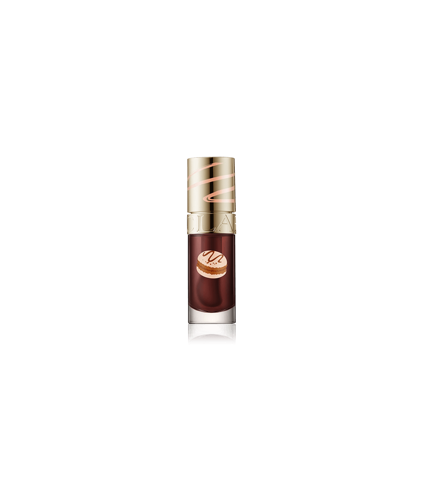 Clarins Power of Color Lip Comfort Oil - Patisserie 18 Hazelnut Macaron (7 ml)