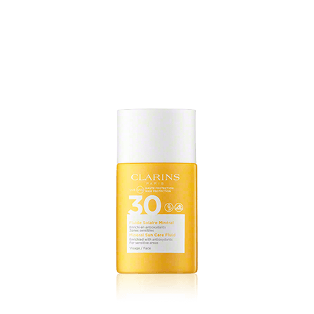 Clarins Sun Care Fluide Solaire Minéral Visage SPF 30 (30 ml)
