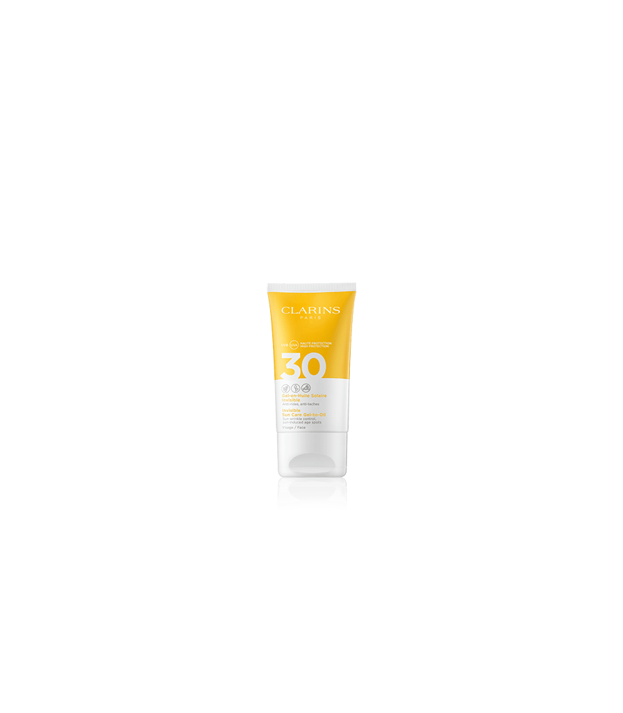 Clarins Sun Care Gel-en-Huile Solaire Invisible Visage SPF 30 (50 ml)