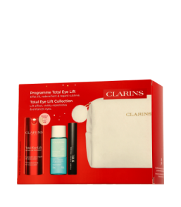 Clarins Total Eye Set mit Démaquillant Express Yeux und Wonder Volume Mascara XXL
