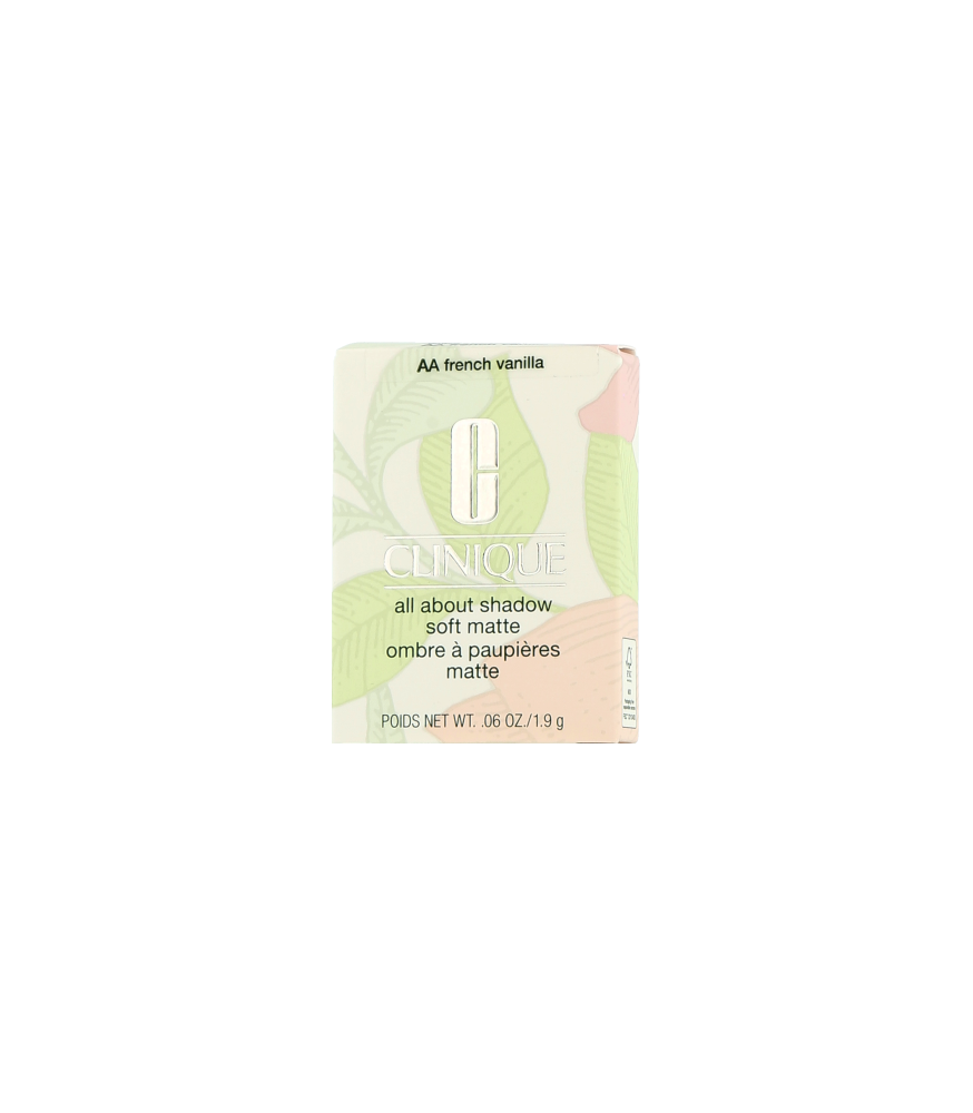 Clinique All About Shadow Soft Matte AA French Vanilla (1