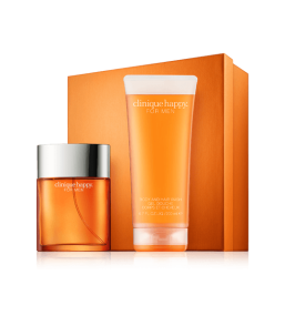 Clinique Happy for Men 100 ml EdC Set mit Shower Gel