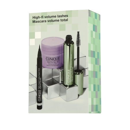 Clinique High Impact High-Fi Set mit Liquid Liner & Cleansing Balm