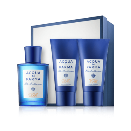 Acqua di Parma Blu Mediterraneo - Arancia di Capri 75 ml EdT Set 2x Pflege