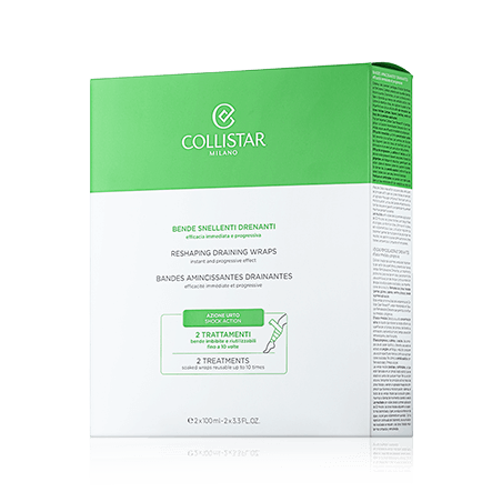 Collistar Anti-Cellulite Strategy Reshaping Draining Wraps (2 x 100 ml)