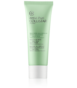 Collistar Attivi Puri Salicylic Acid + Zinc PCA Clay Mask (75 ml)