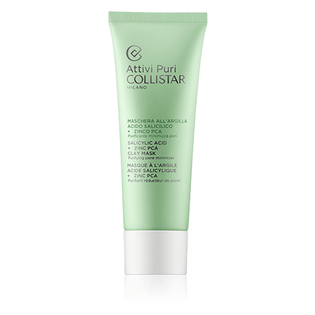Collistar Attivi Puri Salicylic Acid + Zinc PCA Clay Mask (75 ml)
