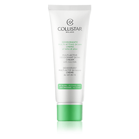 Collistar Multi-Active Deodorant 24hrs Cream with Rice Milk (75 ml)