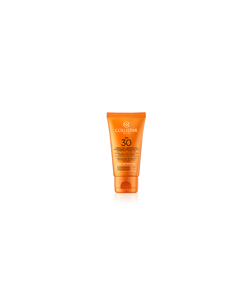 Collistar Smart Sun Protection Global Anti-Age Protection Tanning Face Cream SPF 30 (50 ml)