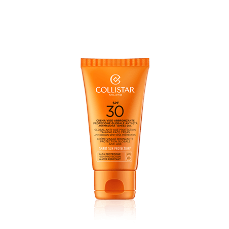 Collistar Smart Sun Protection Global Anti-Age Protection Tanning Face Cream SPF 30 (50 ml)