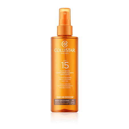 Collistar Smart Sun Protection Supertanning Moisturizing Dry Oil SPF 15 (200 ml)