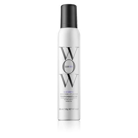COLOR WOW Styling Color Control Purple Toning + Styling Foam (200 ml)
