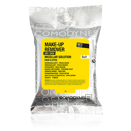 Comodynes Reinigungstücher Make-up Remover Dry Skin (20 Stück)