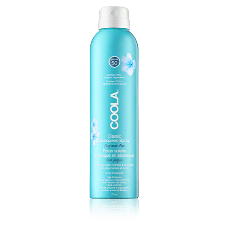 Coola Classic Collection Clear Sunscreen Spray Fragrance-Free SPF 50 (177 ml)