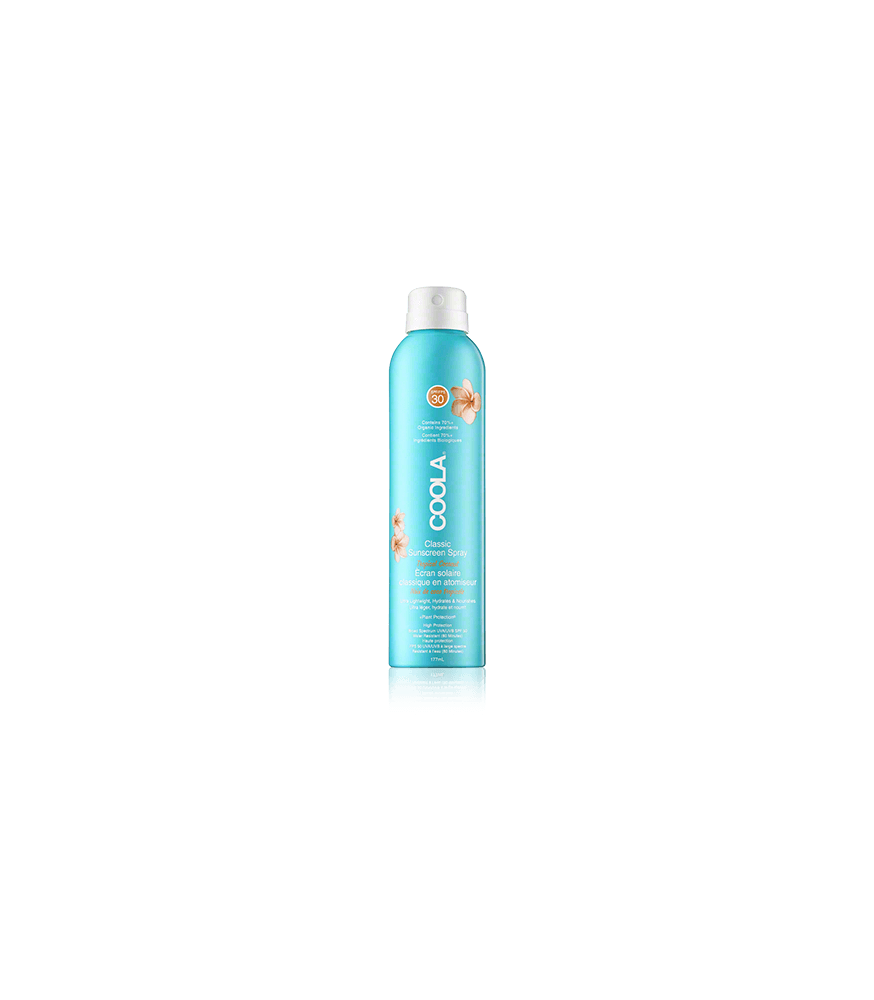 Coola Classic Collection Clear Sunscreen Spray Tropical Coconut SPF 30 (177 ml)
