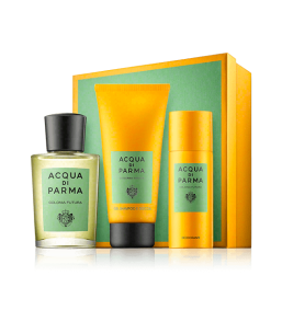 Acqua di Parma Colonia Futura 100 ml EdC Set mit 2x Pflege