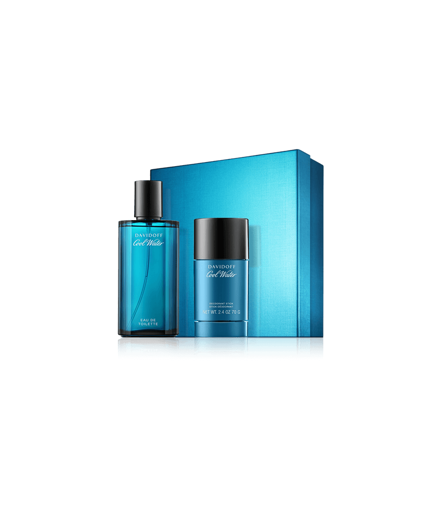 Davidoff Cool Water 75 ml EdT Set mit Deodorant Stick
