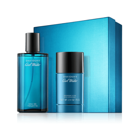 Davidoff Cool Water 75 ml EdT Set mit Deodorant Stick