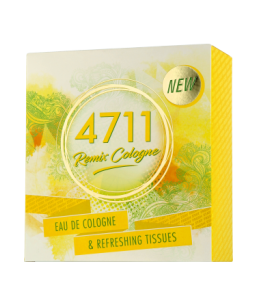 4711 Remix Cologne 100 ml EdC Set mit EdC Spray & Erfrischungstüchern