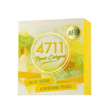 4711 Remix Cologne 100 ml EdC Set mit EdC Spray & Erfrischungstüchern