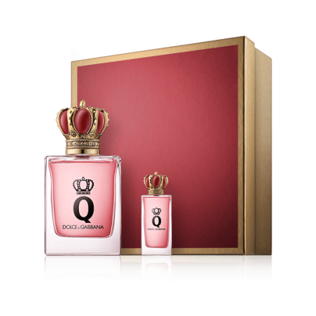 Dolce & Gabbana Q 50 ml EdP Set mit Mini EdP Spray