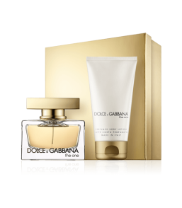 Dolce & Gabbana The One 50 ml EdP Set mit Body Lotion