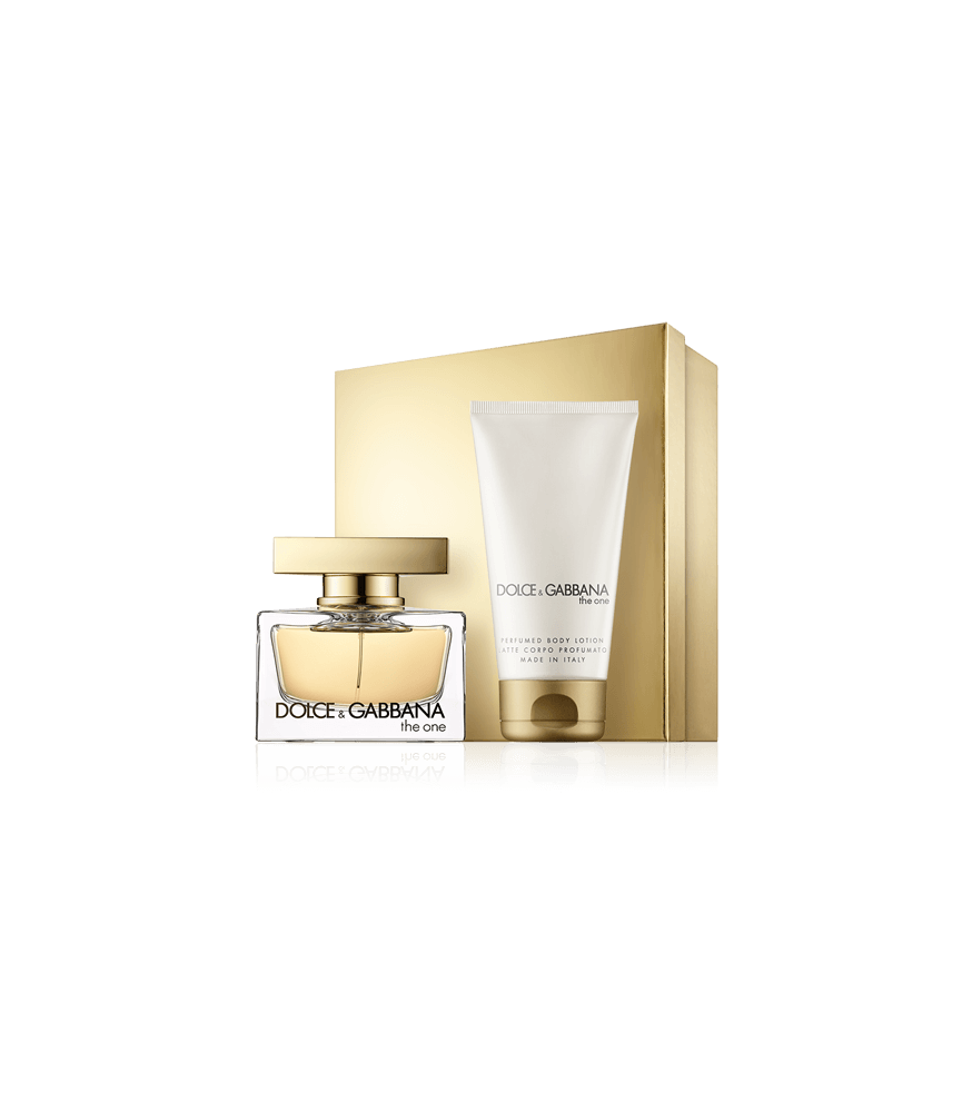 Dolce & Gabbana The One 50 ml EdP Set mit Body Lotion