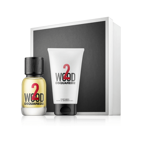 Dsquared² 2 Wood 30 ml EdT Set mit Bath & Shower Gel