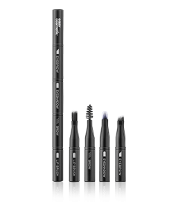 easycosmetic Beauty & More Stackable Travel-Size Multi-Brush