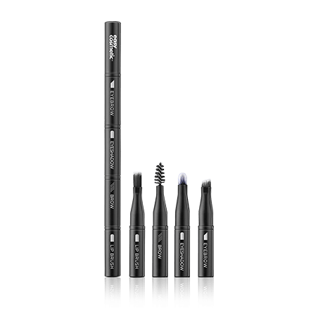 easycosmetic Beauty & More Stackable Travel-Size Multi-Brush