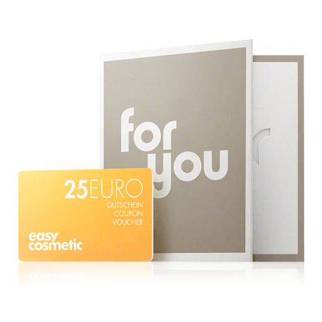 easycosmetic Gutscheine Geschenkgutscheinkarte (25 Euro)